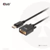 DisplayPort į VGA laidas M/M CLUB3D CAC-1012 2m