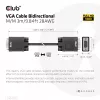 VGA kabelis abipusis M/M 3m 28AWG CLUB3D CAC-1703