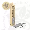 CLUB3D CSV-1594 USB Gen1 Type-C 9-in-1 centrinis įrenginys su HDMI, VGA, 2x USB Gen1 Type-A, RJ45, SD/Micro SD lizdais ir USB Gen1 Type-C moterišku prievadu