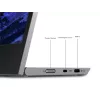 Monitorius Lenovo L15 15.6 col. LED IPS Full HD 1920×1080, 60Hz, 14 ms, 250 cd/m², USB-C PD 65W, VESA, reguliuojamas aukštis
