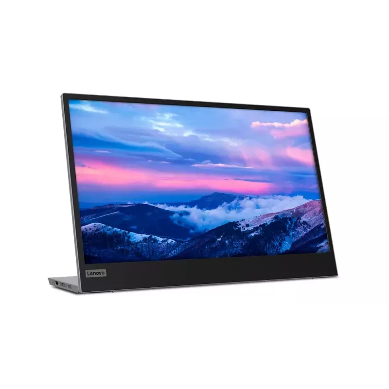 Monitorius Lenovo L15 15.6 col. LED IPS Full HD 1920×1080, 60Hz, 14 ms, 250 cd/m², USB-C PD 65W, VESA, reguliuojamas aukštis