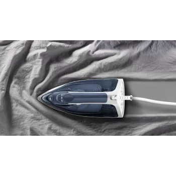 Lygintuvas Tefal Express Steam FV2837 sausas ir su garais, Cerilium padas, 2400 W, mėlyna, pilka, balta