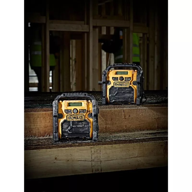 DEWALT belaidis radijas DAB+/FM kompaktiškas, tik įrankis