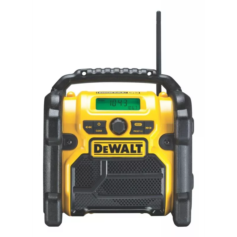 DEWALT belaidis radijas DAB+/FM kompaktiškas, tik įrankis