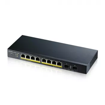 Zyxel GS1900-10HP Valdomas L2 Gigabit Ethernet (10/100/1000) PoE jungiklis juodas