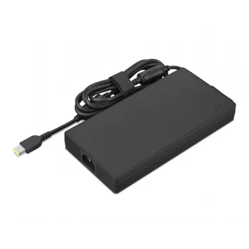 Maitinimo adapteris Lenovo GX21F23046 — nešiojamojo kompiuterio adapteris, 300 W, 100–240 V, DC/AC, juodas, su AC ir DC laidais, 200×100×25,4 mm, 0,18 m laidas
