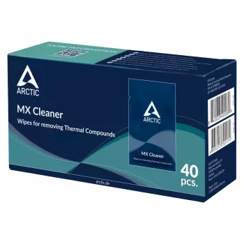 ARCTIC MX Cleaner – servetėlės šiluminėms pastoms šalinti (40 vnt.)