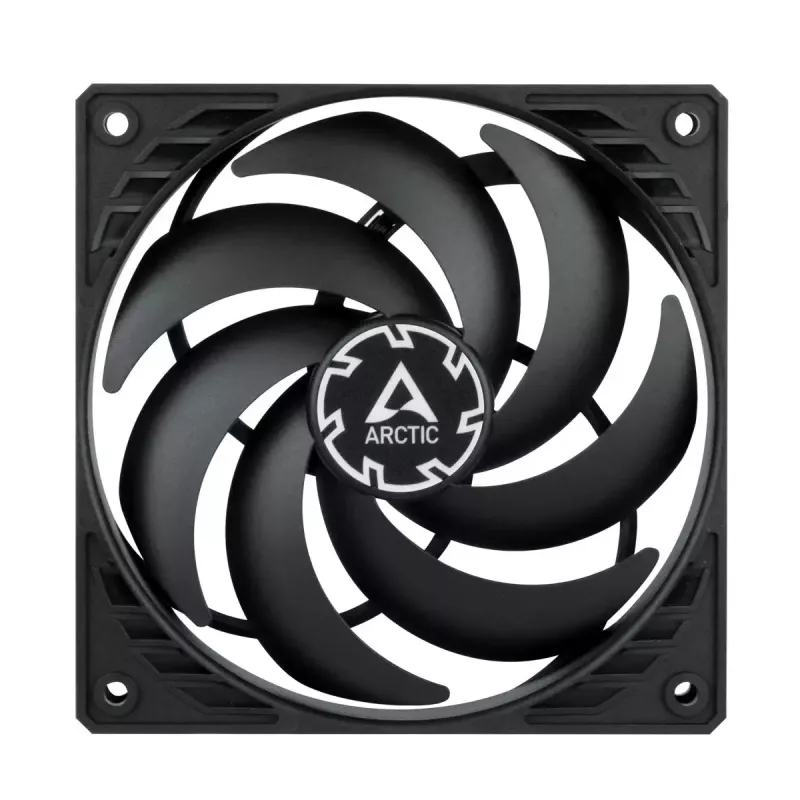 ARCTIC P12 Slim PWM PST – 120 mm spaudimo optimizuotas ventiliatorius su PWM ir integruotu Y kabeliu