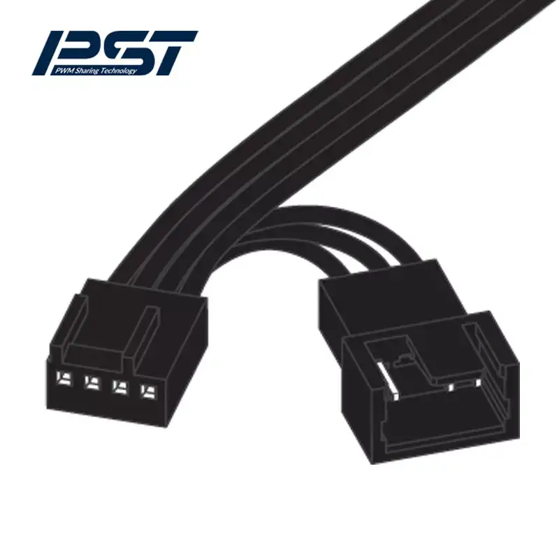 ARCTIC P12 Slim PWM PST – 120 mm spaudimo optimizuotas ventiliatorius su PWM ir integruotu Y kabeliu