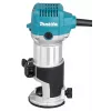 Routeris Makita RT0702CX2J — 710 W, 10 000–34 000 sūkių/min, 8 mm įvorė, 0–40 mm gylis, 1,8 kg