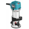 Routeris Makita RT0702CX2J — 710 W, 10 000–34 000 sūkių/min, 8 mm įvorė, 0–40 mm gylis, 1,8 kg