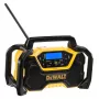 Nešiojamas radijas DeWALT DCR029-QW DAB FM, AC/DC maitinimas, Bluetooth, USB įkrovimas, ekranas, juoda/geltona