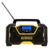 Nešiojamas radijas DeWALT DCR029-QW DAB FM, AC/DC maitinimas, Bluetooth, USB įkrovimas, ekranas, juoda/geltona