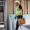 Įrankių dėžė DeWalt DWST82968-1, polikarbonatas, 7,8 l, užrakinama, atspari vandeniui, juoda