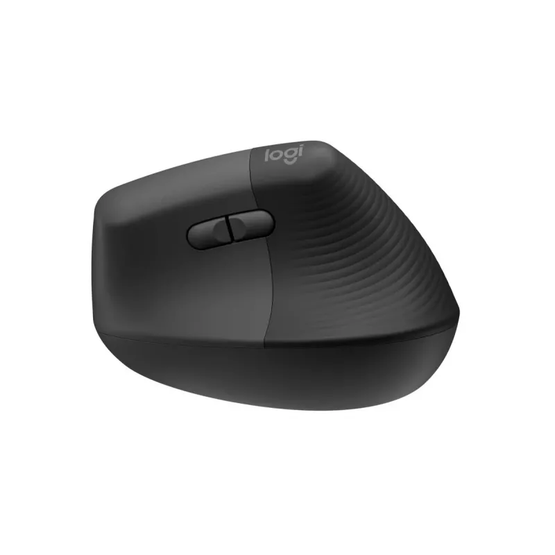 LOGITECH Lift Vertikali ergonominė pelė – dešinei rankai – belaidė – grafito juoda