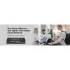 Zyxel GS1915-8EP valdomas L2 Gigabit Ethernet (10/100/1000) PoE jungiklis, juodas