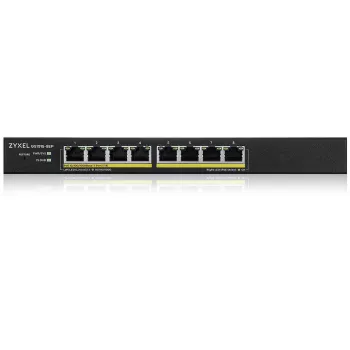 Zyxel GS1915-8EP valdomas L2 Gigabit Ethernet (10/100/1000) PoE jungiklis, juodas