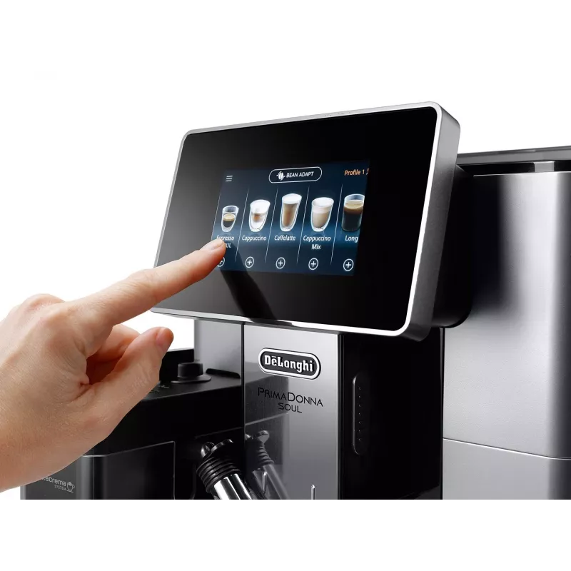 De’Longhi PrimaDonna ECAM610.55.SB Pilnai automatinis espresso aparatas 2,2 L