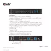 KVM Jungiklis CLUB3D CSV-1382 Dvigubas HDMI 4K 60Hz USB