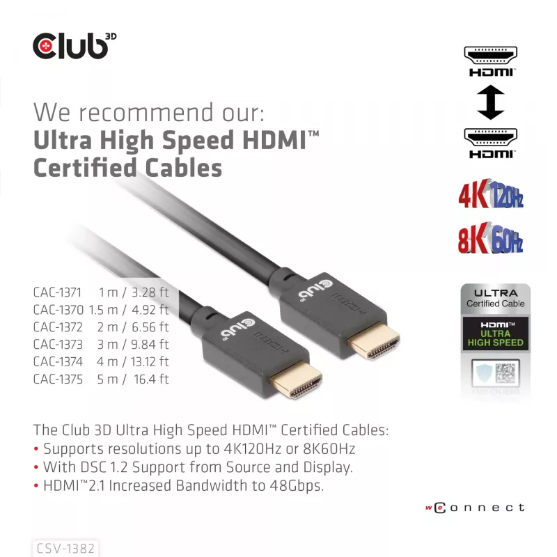 KVM Jungiklis CLUB3D CSV-1382 Dvigubas HDMI 4K 60Hz USB