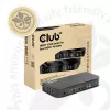 KVM Jungiklis CLUB3D CSV-1382 Dvigubas HDMI 4K 60Hz USB