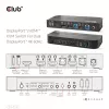 CLUB3D CSV-7210 KVM jungiklis DisplayPort/HDMI, 2 kompiuteriams, 4K 60Hz