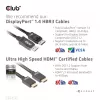 CLUB3D CSV-7210 KVM jungiklis DisplayPort/HDMI, 2 kompiuteriams, 4K 60Hz
