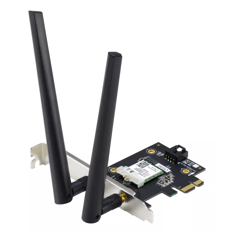 ASUS PCE-AX1800 BT5.2 vidinė belaidžio tinklo / Bluetooth plokštė, 1775 Mbit/s