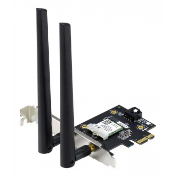 ASUS PCE-AX1800 BT5.2 vidinė belaidžio tinklo / Bluetooth plokštė, 1775 Mbit/s