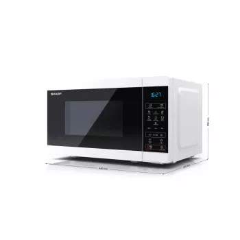 Mikrobangų krosnelė Sharp YC-MS02E-W 20 L 800 W