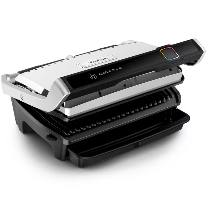 Kontaktinė grilio keptuvė Tefal OptiGrill Elite XL GC760D Nerūdijantis plienas 2200W
