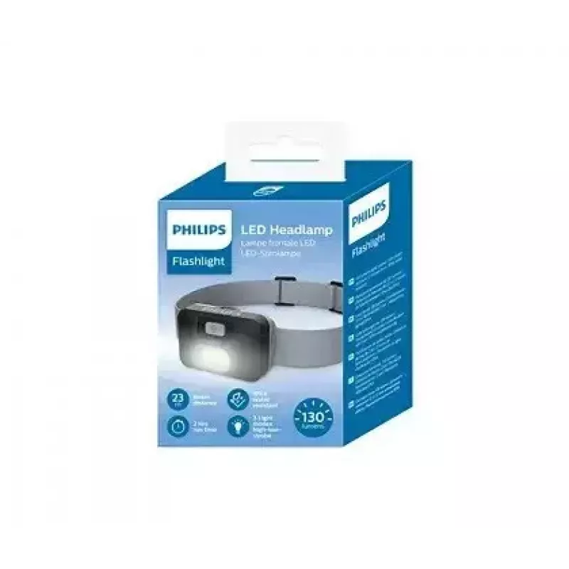 Philips SFL1000H/10 LED priekinis žibintas, 130 lm, juodos spalvos