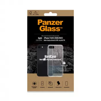 PanzerGlass® HardCase iPhone SE (2020/2022) | 7 | 8, Dėklas, Apple, Skaidrus
