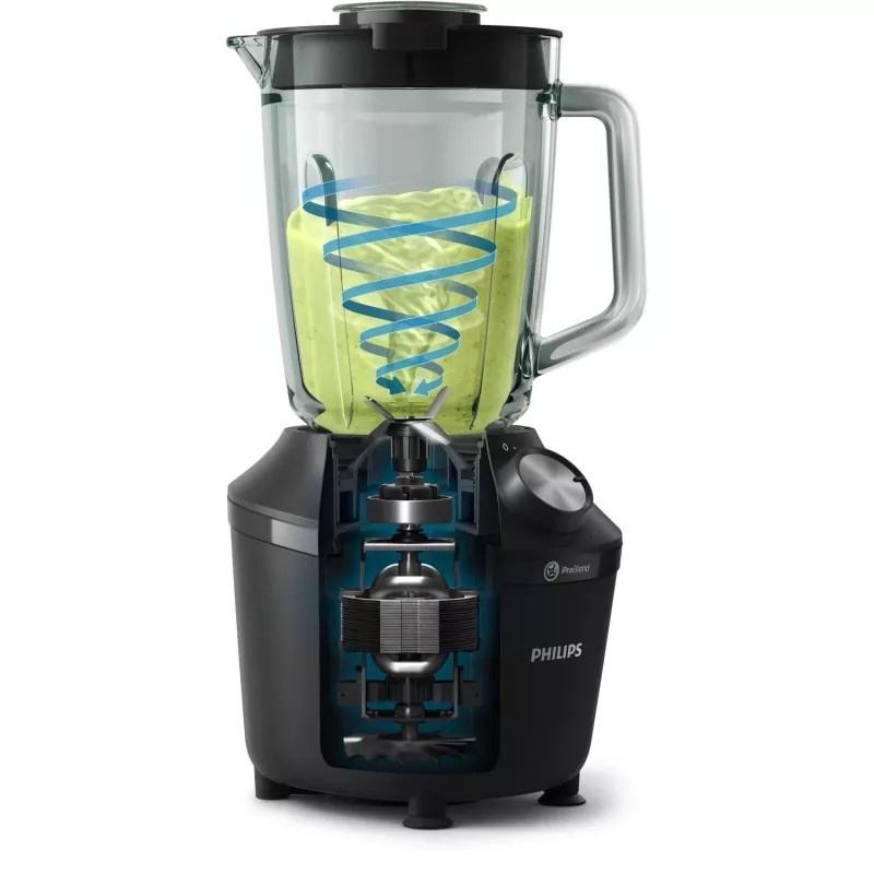 Philips 3000 serijos HR2291/01 Blenderis ProBlend Crush Tech. 600 W 2 L