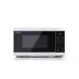 Mikrobangų krosnelė Sharp YC-MG02E-W, mėlyna, balta, stalviršinė, 20 l, 800 W