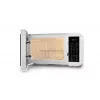 Mikrobangų krosnelė Sharp YC-MG02E-W, mėlyna, balta, stalviršinė, 20 l, 800 W