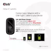 CLUB3D Travel Charger 65W su GaN technologija, vienas USB Type-C prievadas, Power Delivery 3.0 palaikymas