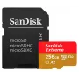 WESTERN DIGITAL Extreme PLUS Micro SDXC 256GB + SD Adapter 200MB/s 140MB/s A2 C10 V30 UHS-I U3