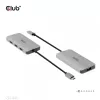CLUB3D 4 prievadų USB-A šakotuvas USB-C – 10 Gbps greitas duomenų perdavimas