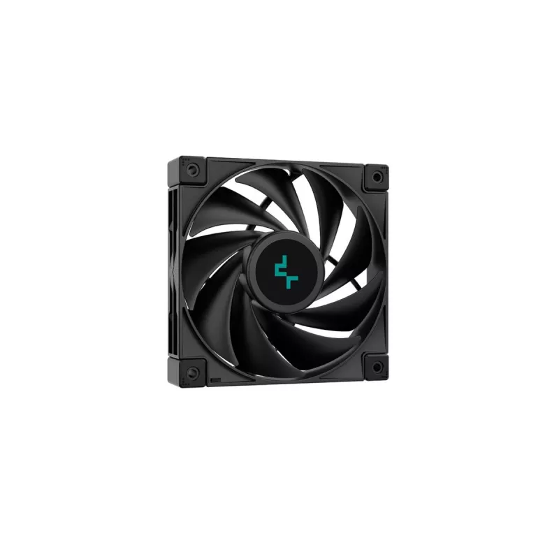 DEEPCOOL AK400 CPU aušintuvas, bokštinis su šilumos vamzdeliais, 12 cm, juodas