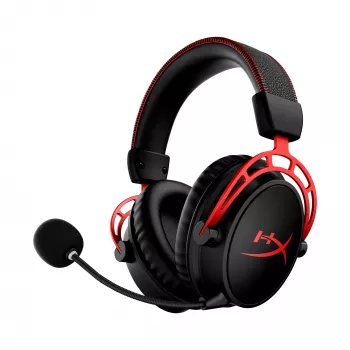 HyperX Cloud Alpha – belaidės žaidimų ausinės (juodos-raudonos)