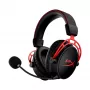 HyperX Cloud Alpha – belaidės žaidimų ausinės (juodos-raudonos)