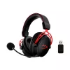 HyperX Cloud Alpha – belaidės žaidimų ausinės (juodos-raudonos)