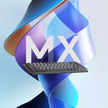 LOGITECH MX Mechanical Mini belaidė apšviesta klaviatūra (minimalistinė, grafitinė, tyli taktilinė, QWERTY US/Int'l)
