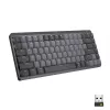 LOGITECH MX Mechanical Mini belaidė apšviesta klaviatūra (minimalistinė, grafitinė, tyli taktilinė, QWERTY US/Int'l)