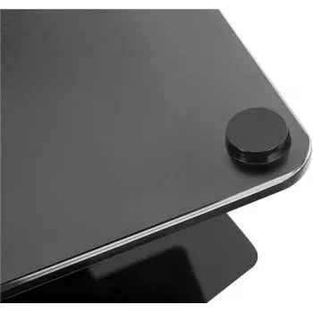 TV stovas Goobay 58526 Juodas Plienas 1 lentyna 650x400x1458 mm