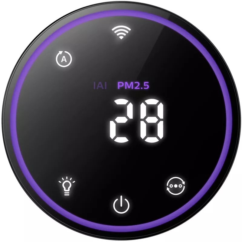 Philips 1000 serijos AC1715 oro valytuvas 78 m² 50 dB 27 W juodas, baltas