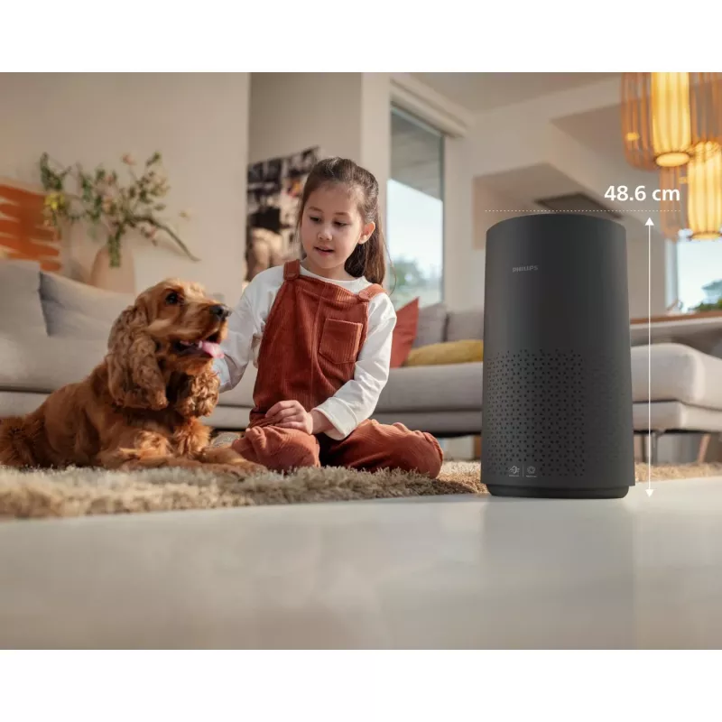 Philips 1000 serijos AC1715 oro valytuvas 78 m² 50 dB 27 W juodas, baltas