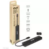 CLUB3D USB Gen1 Type-C 6-in-1 Hub su HDMI 8K30Hz, 2xUSB Type-A, RJ45 ir 2xUSB Type-C, duomenys ir PD įkrovimas 100 W