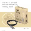CLUB3D USB Gen2 Type-C į HDMI 4K120Hz 8K60Hz HDR10 su DSC1.2 aktyvus kabelis M/M 3m